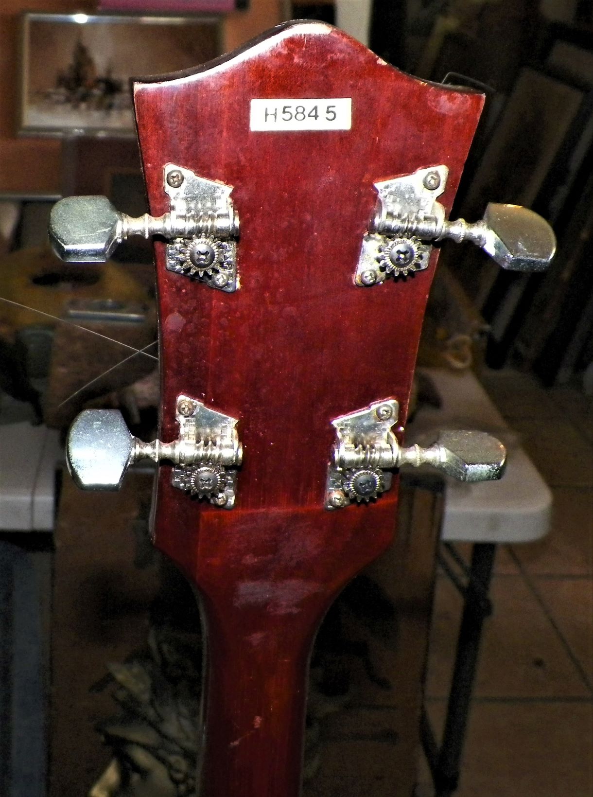 MUSIC BANJO HARMONY STEEL BANJO 5AAZZ.JPG