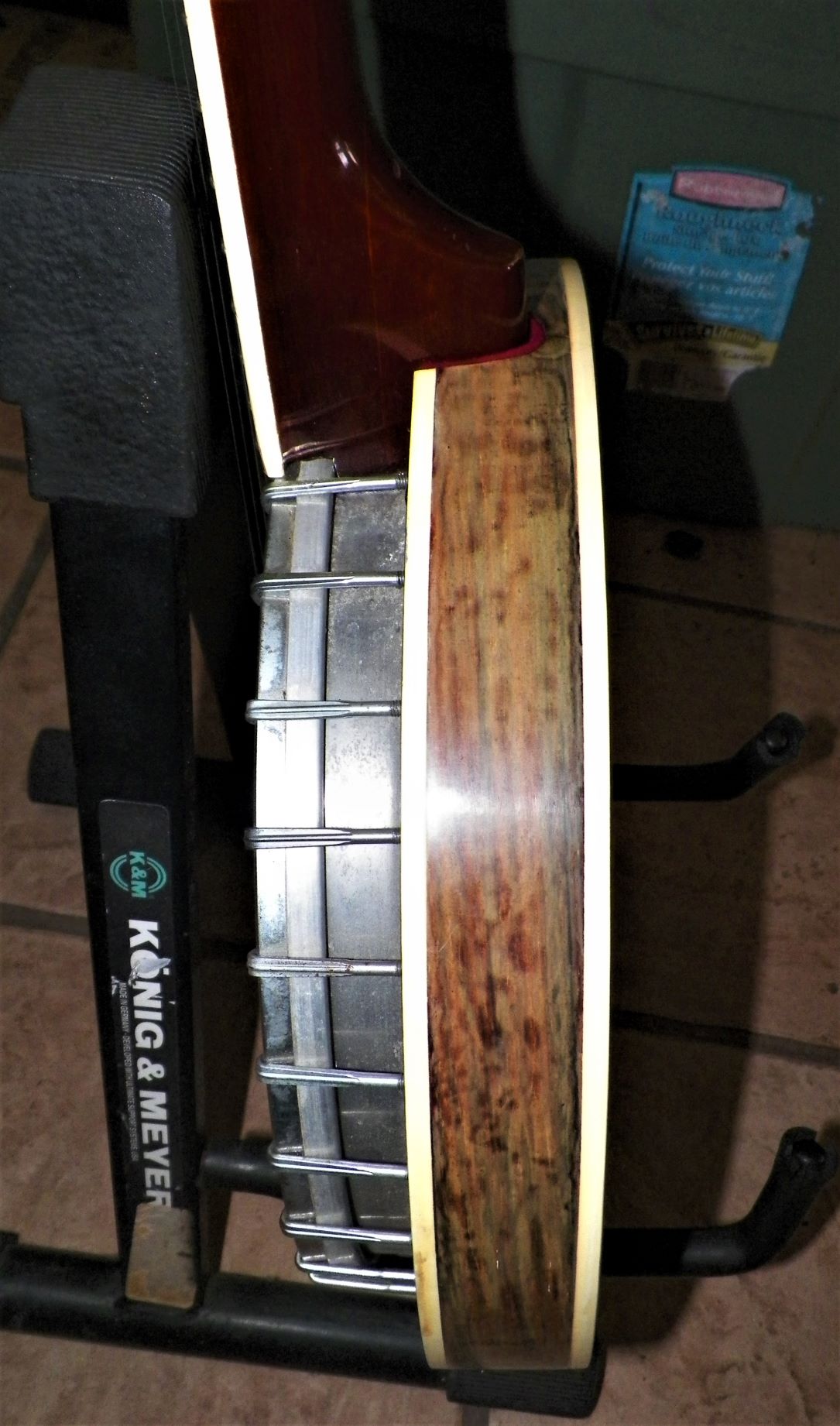 MUSIC BANJO HARMONY STEEL BANJO 7BAA BACK RESONATORZZ.JPG