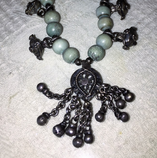 Necklace Family Blue Stone Bead Etruscan center smaller.jpg