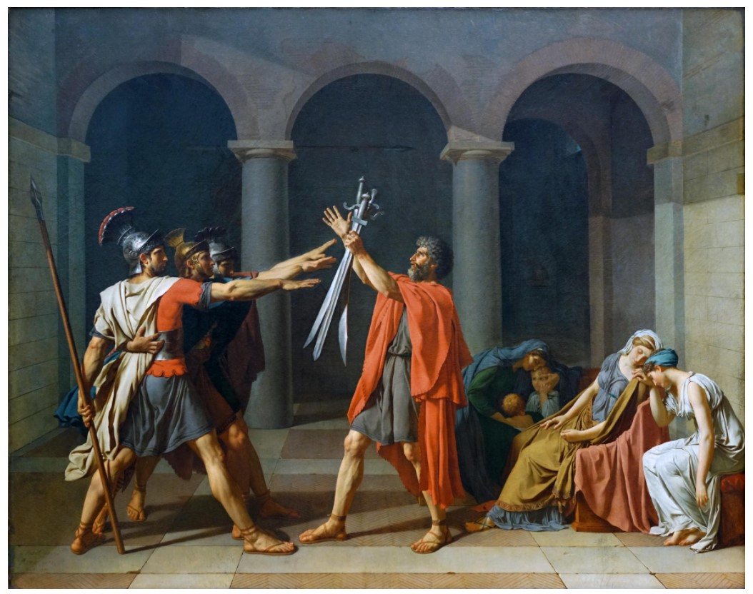 Oath of the Horatii, David 1785.jpg
