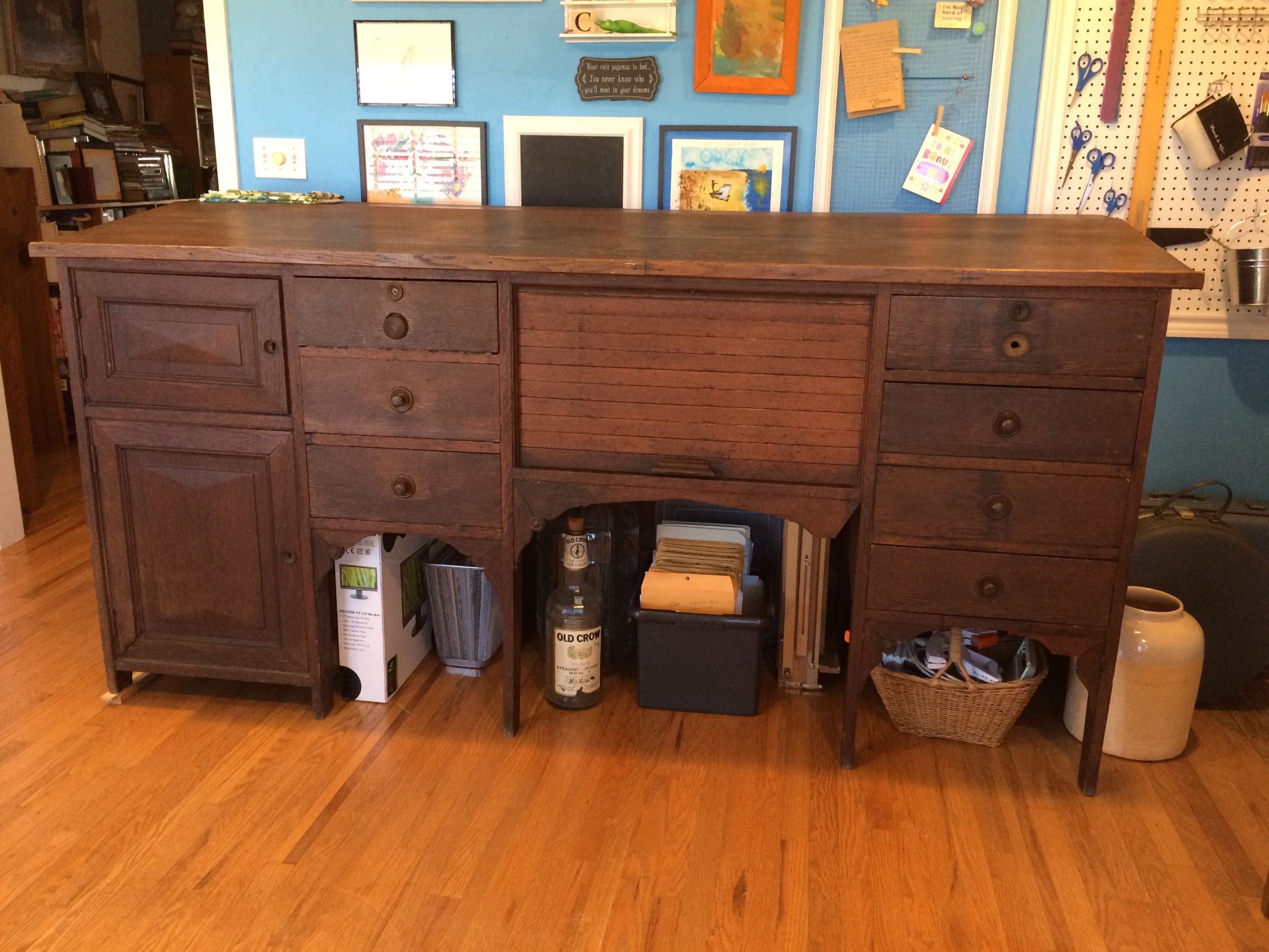 Standing desk age? Antiques Board