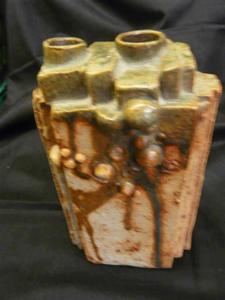 Charity Donation, Unusual Vase Marked Rooke, Any information please