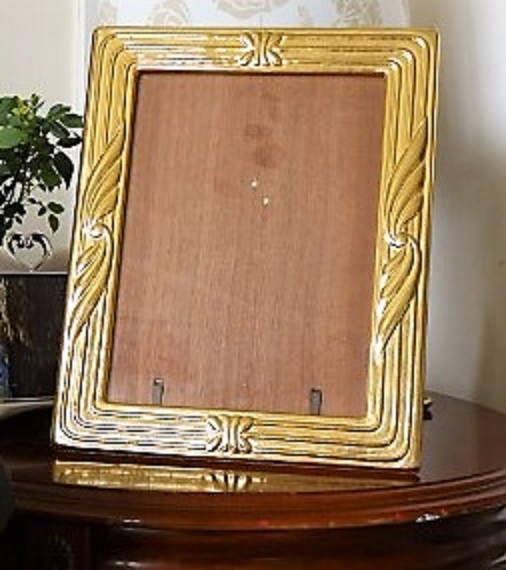 Gold Plated Picture Frame ? Antiques Board