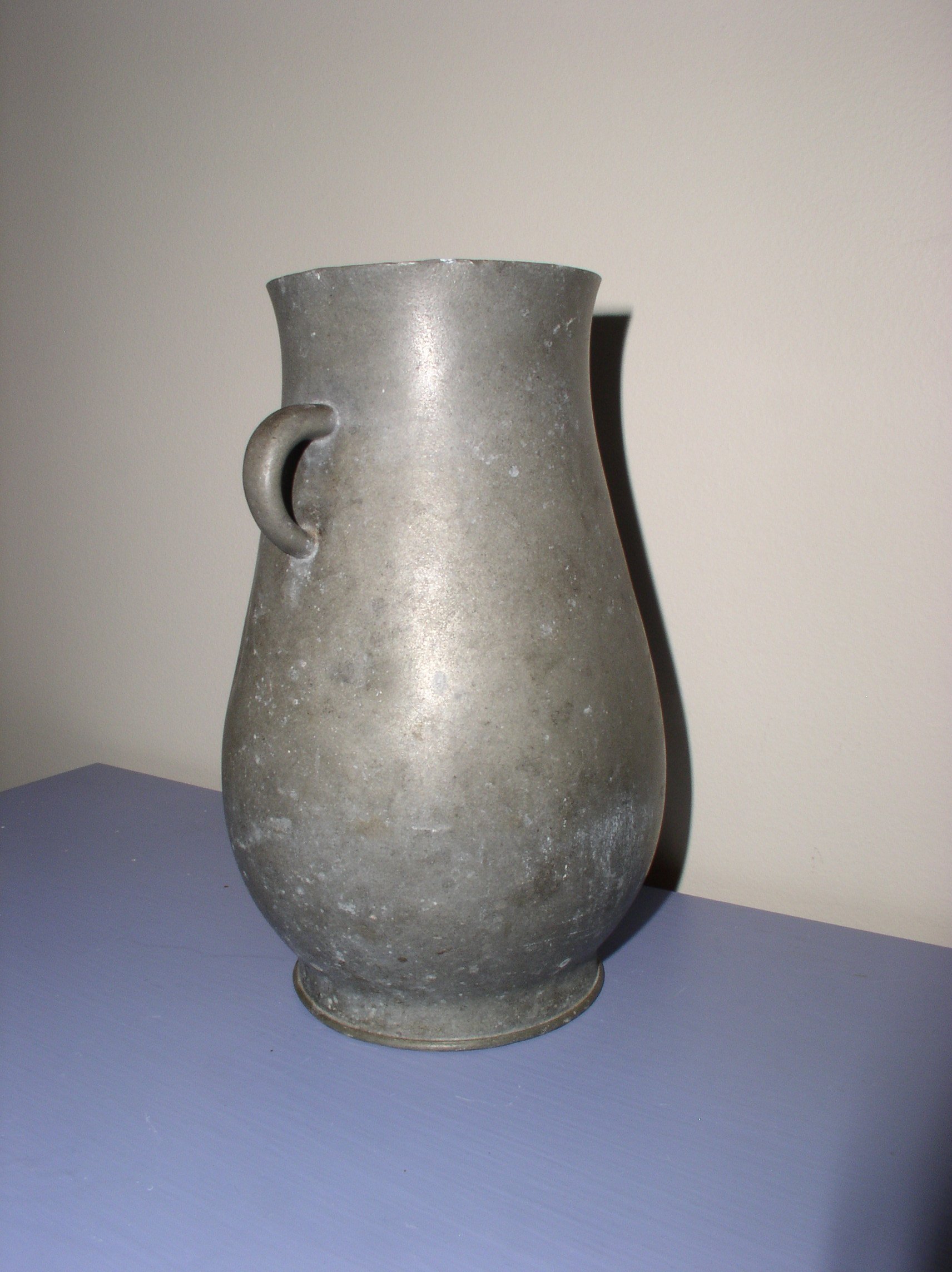 Antique Chinese Pewter Vase? Antiques Board