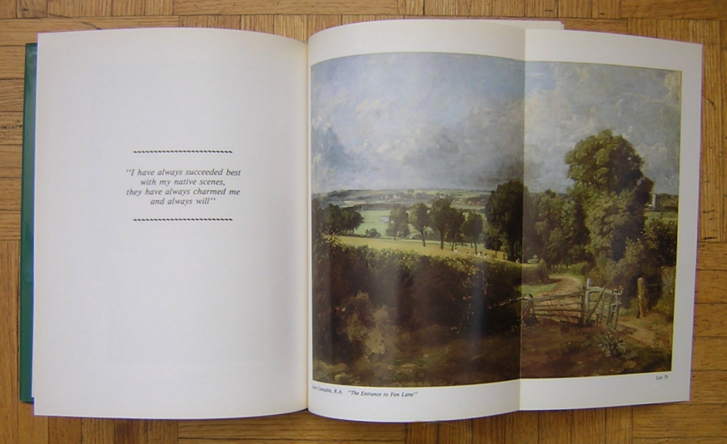 Phillips Auction Catalog 1990 Constable Entrance to Fen Lane Giveaway Give Away-b.jpg