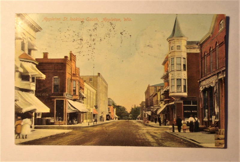 Postcard Appleton Wis Downtown.jpg