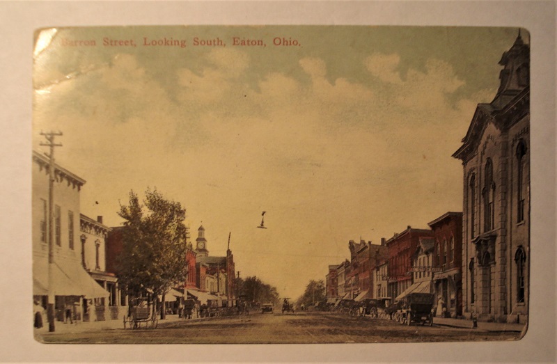 Postcard Eaton OH Barron Street.jpg
