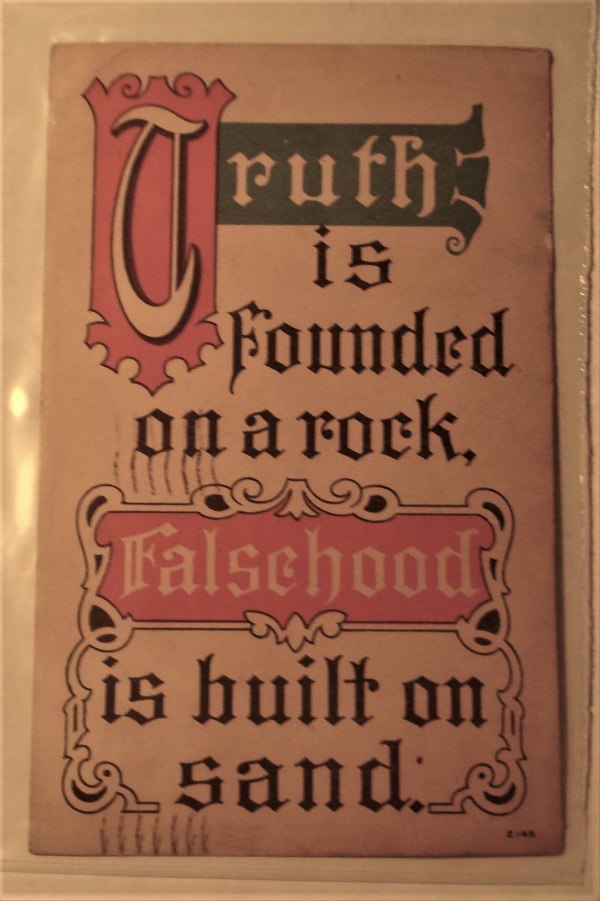 postcard lot - truth is founded on a rock.jpg
