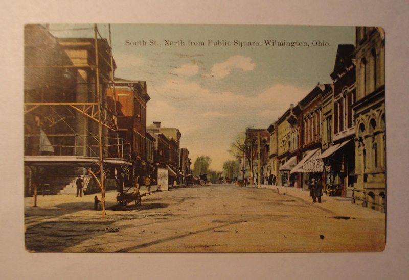 Postcard Wilmington OH South Street.jpg