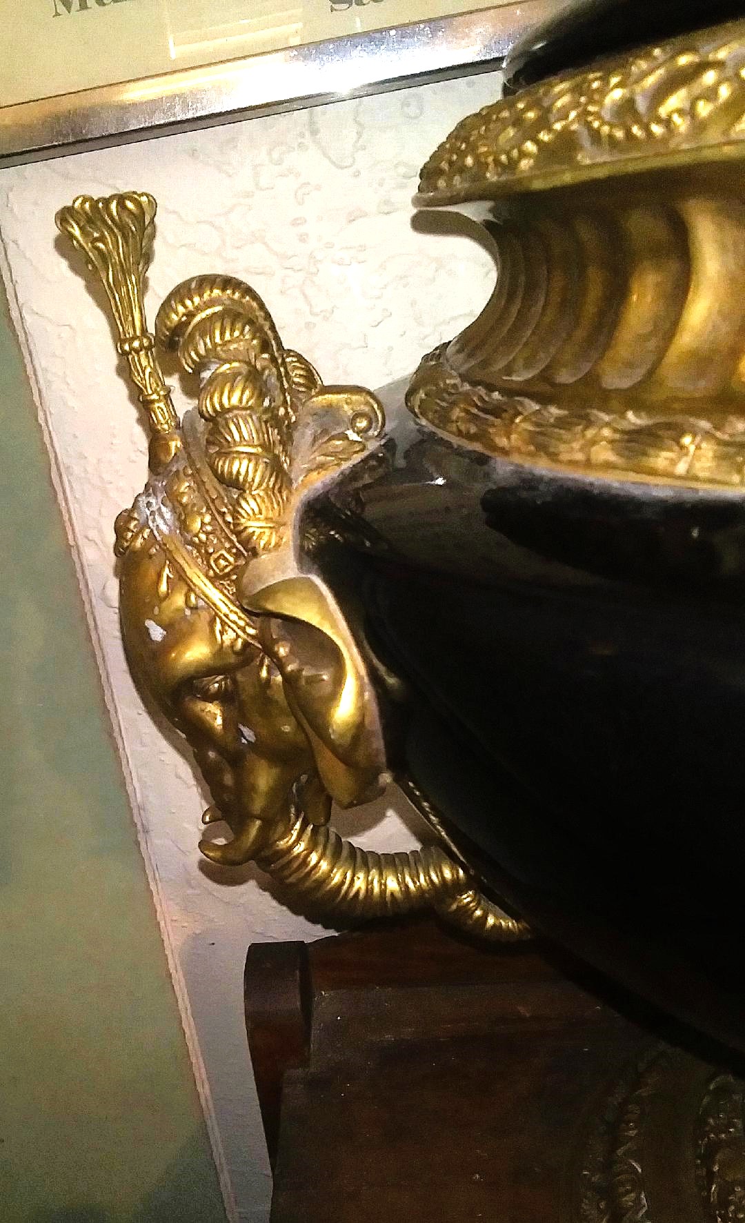 POTTERY ELEPHANT HANDLE JAR 2AA.jpg