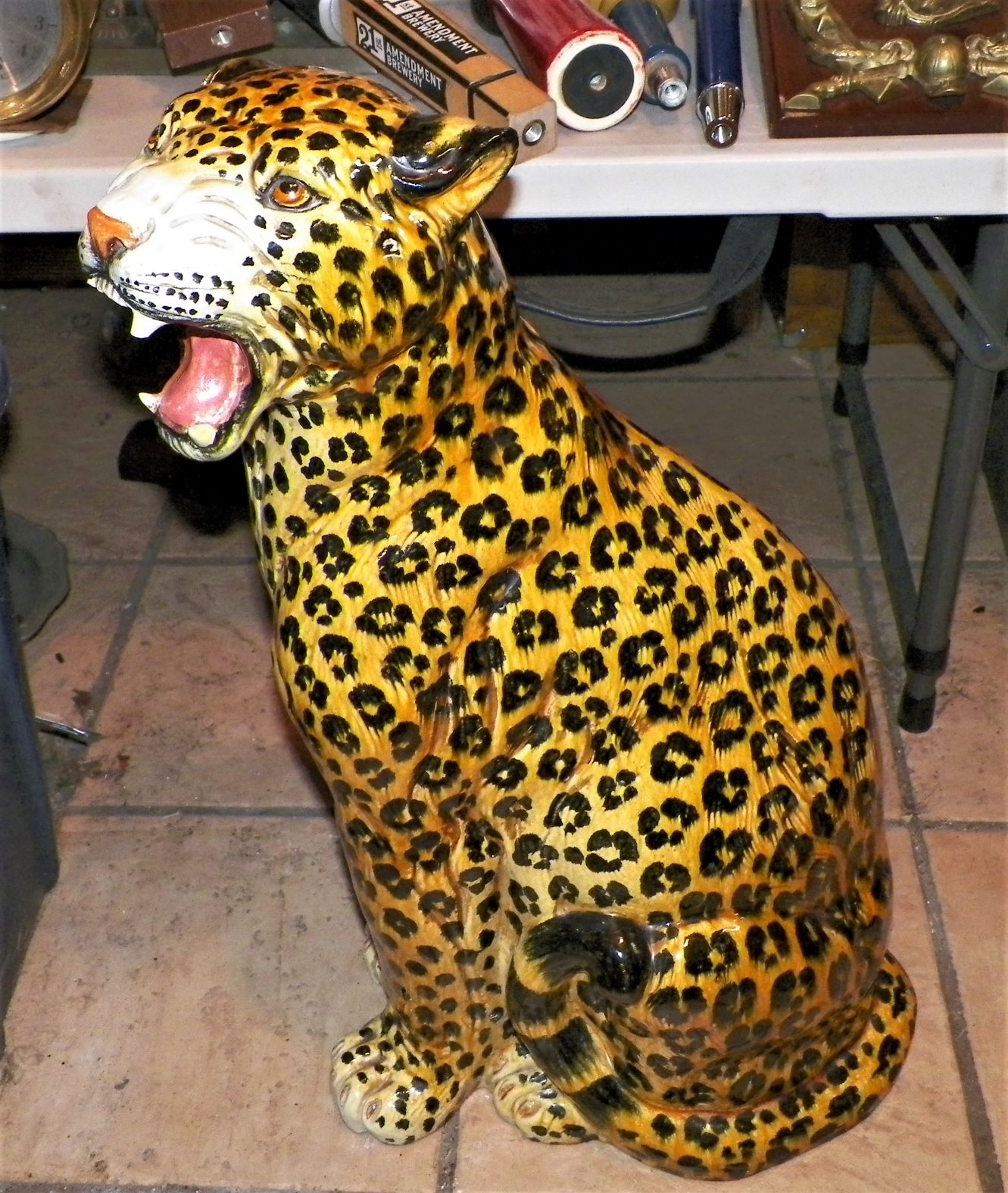 POTTERY JAGUAR 1CAA.JPG