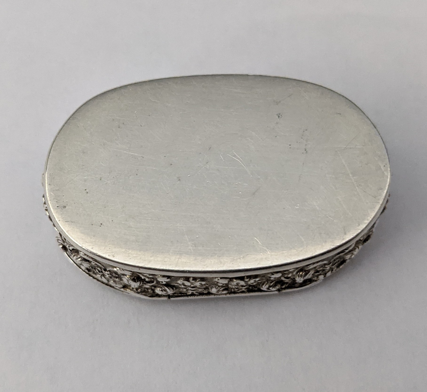 Unmarked silver snuff box | Antiques Board