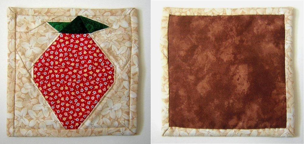 Quilt Square Coasters  - Strawberry -a.jpg
