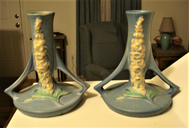 roseville foxglove candlesticks.jpg