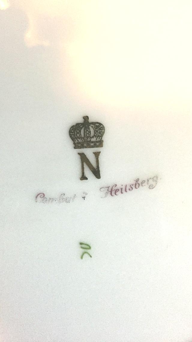 ROYAL VIENNA PLATE NAPOLEON - Makers Mark.jpg