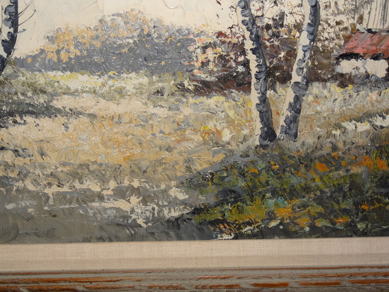 Painting without signature or mark? Antiques Board