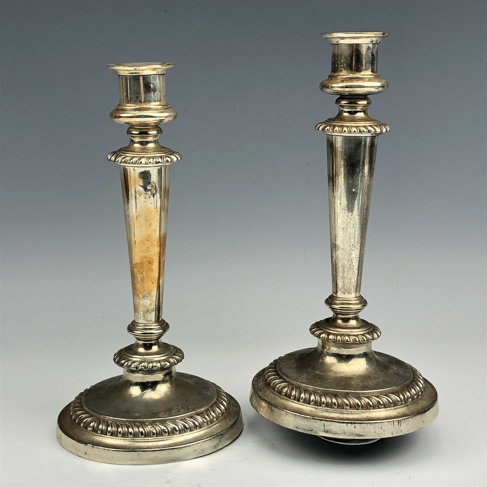 German Hanau silver? Candlesticks Hallmark ID Antiques Board