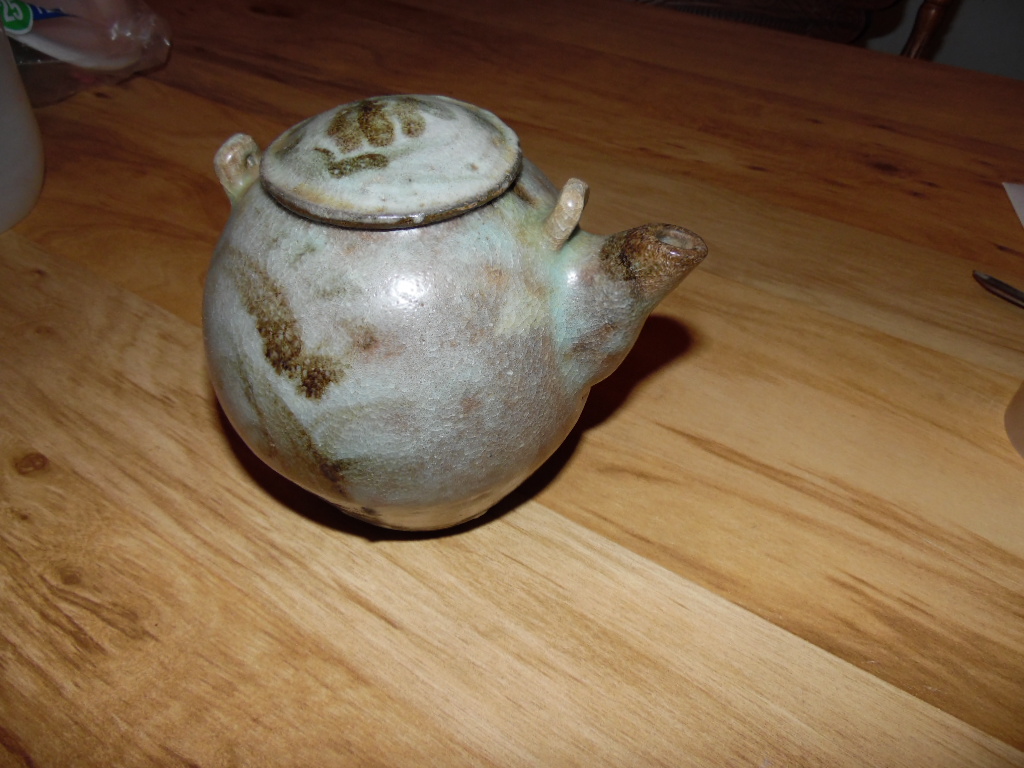 Antique/Vintage Japanese Teapot Signed Antiques Board
