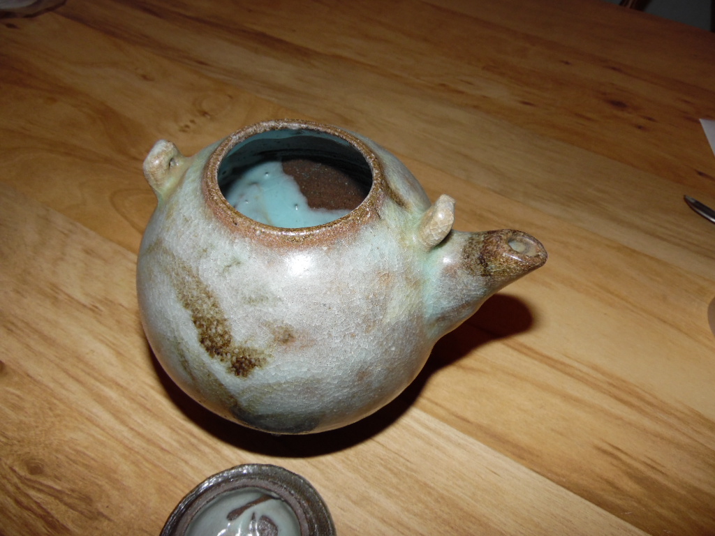 Antique/Vintage Japanese Teapot Signed Antiques Board