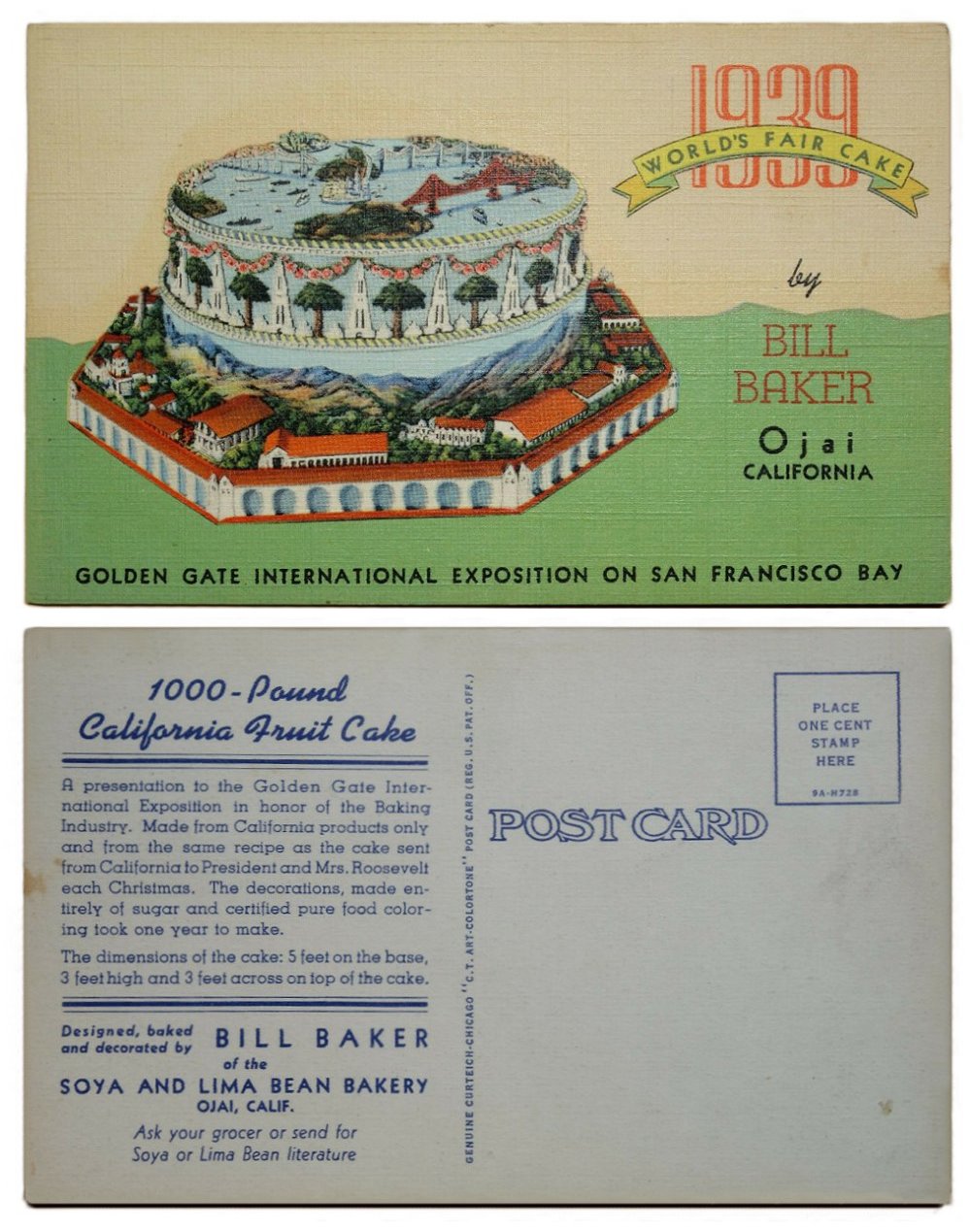 San Francisco 1939 World's Fair 1000lb Fruitcake.jpg