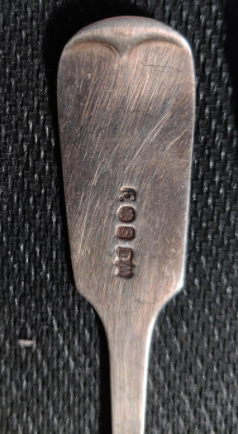 Help with the marks on what I assume is an American coin silver spoon ...