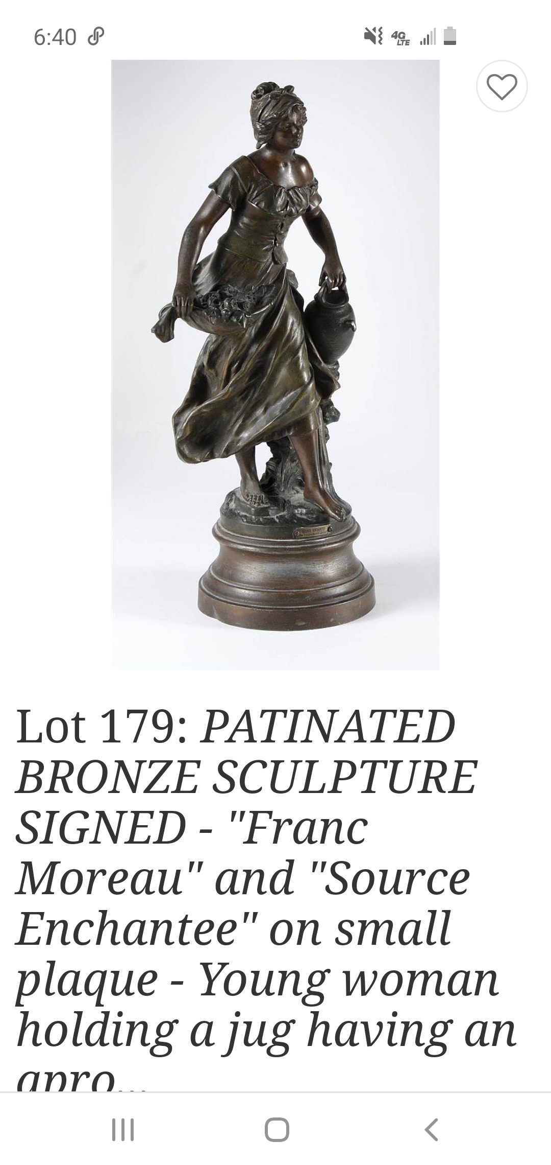 Help ID bronze sculpture Antiques Board