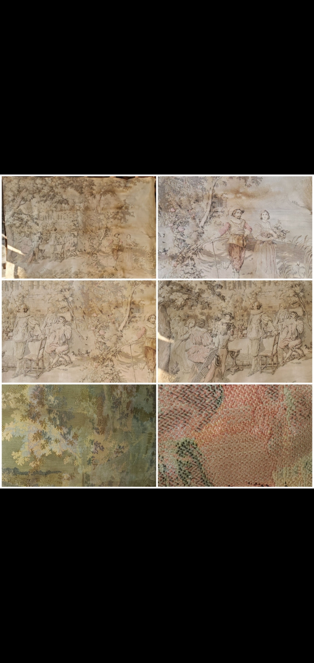 Antique Tapestry Origin and Restoration Antiques Board