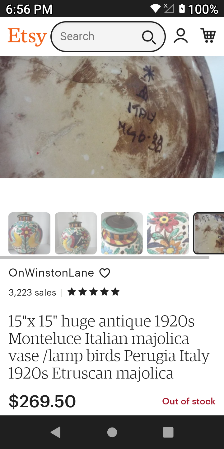 Italian pottery mark - any ideas? | Antiques Board