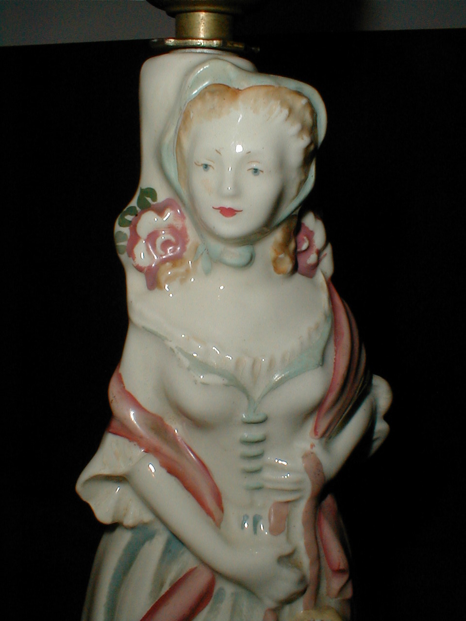 usa-pottery-lady-lamp-who-made-me-antiques-board