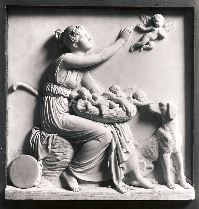 Shepherdess with a Nest of Cupids (see Cupid Seller).jpg