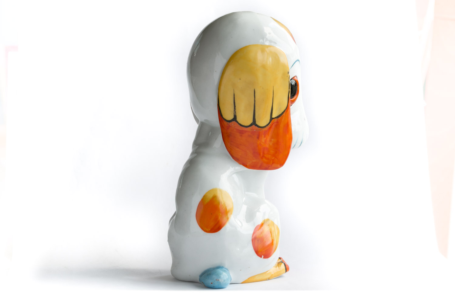 Sier-84217794-keramiek hondje wit beschilderd snoopy-4.jpg