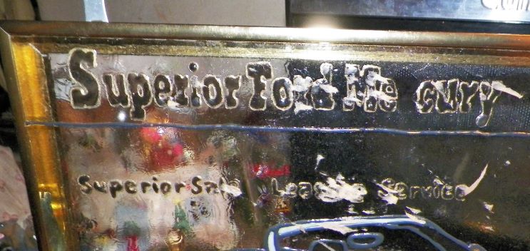 SIGN FORD CAPRI STAIN GLASS SIGN 2AA.JPG