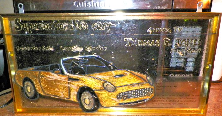 SIGN FORD CAPRI STAIN GLASS SIGN 8BAAAA.JPG