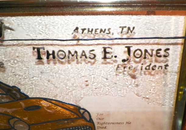 SIGN FORD CAPRI STAIN GLASS SIGN 8EAAA.JPG