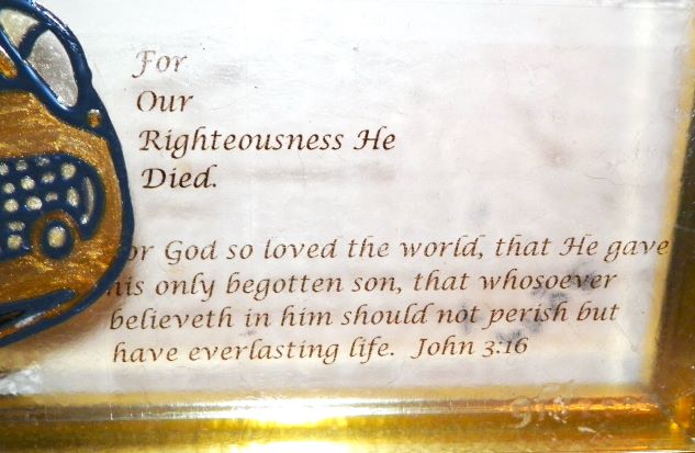 SIGN FORD CAPRI STAIN GLASS SIGN 8FAAA.JPG