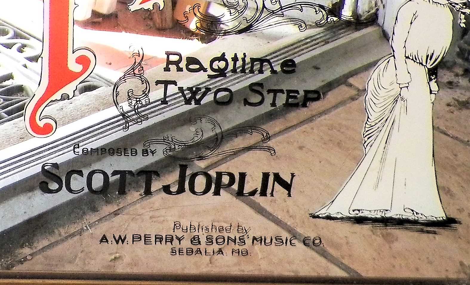SIGN MIRROR THE FAVORITE SCOTT JOPLIN 2AAA.JPG