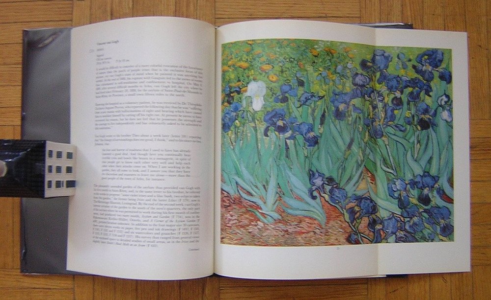 Sotheby's Van Gogh Irises Single Subject Auction Catalog 1987 Give Away Giveaway -b.jpg
