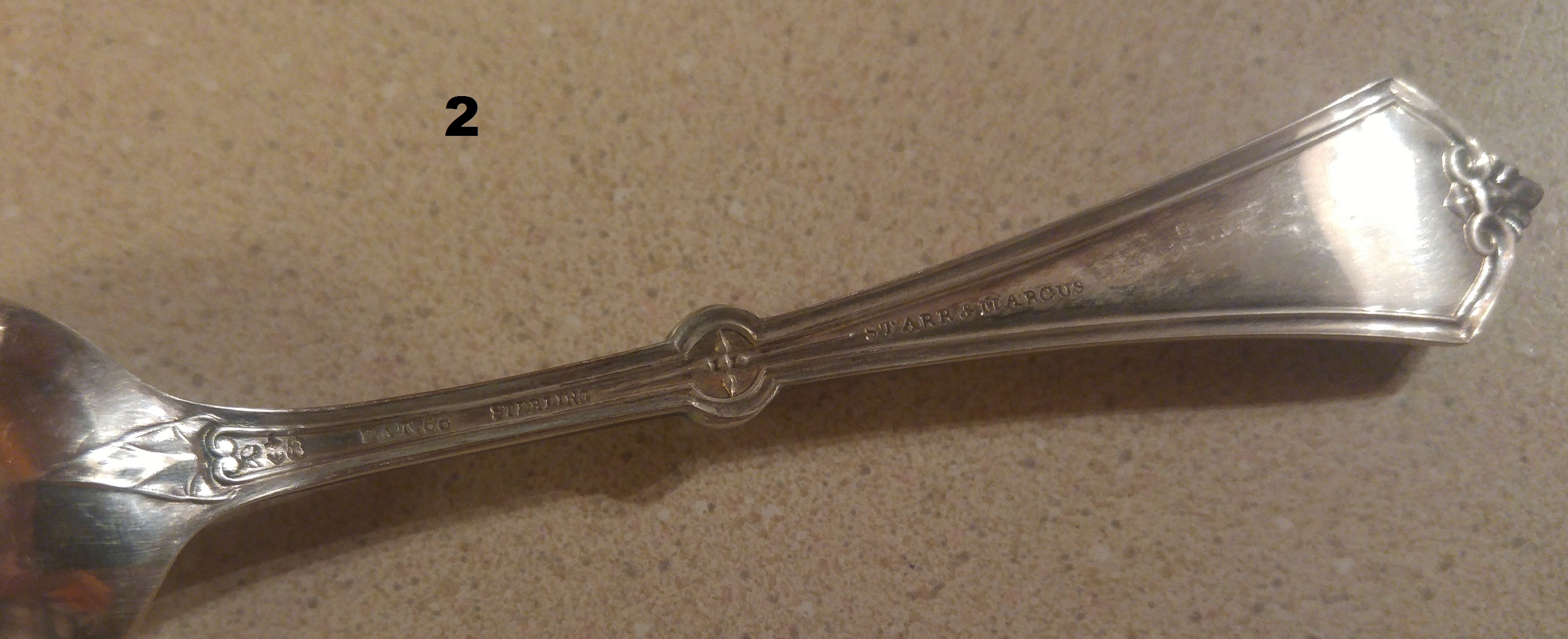 Silver spoons lot 1 Antiques Board