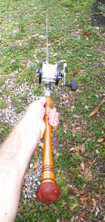 SPORT FISHING ROD & REEL METAL 9BAA.JPG