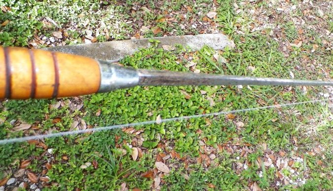 SPORT FISHING ROD & REEL METAL 9BAAA.JPG