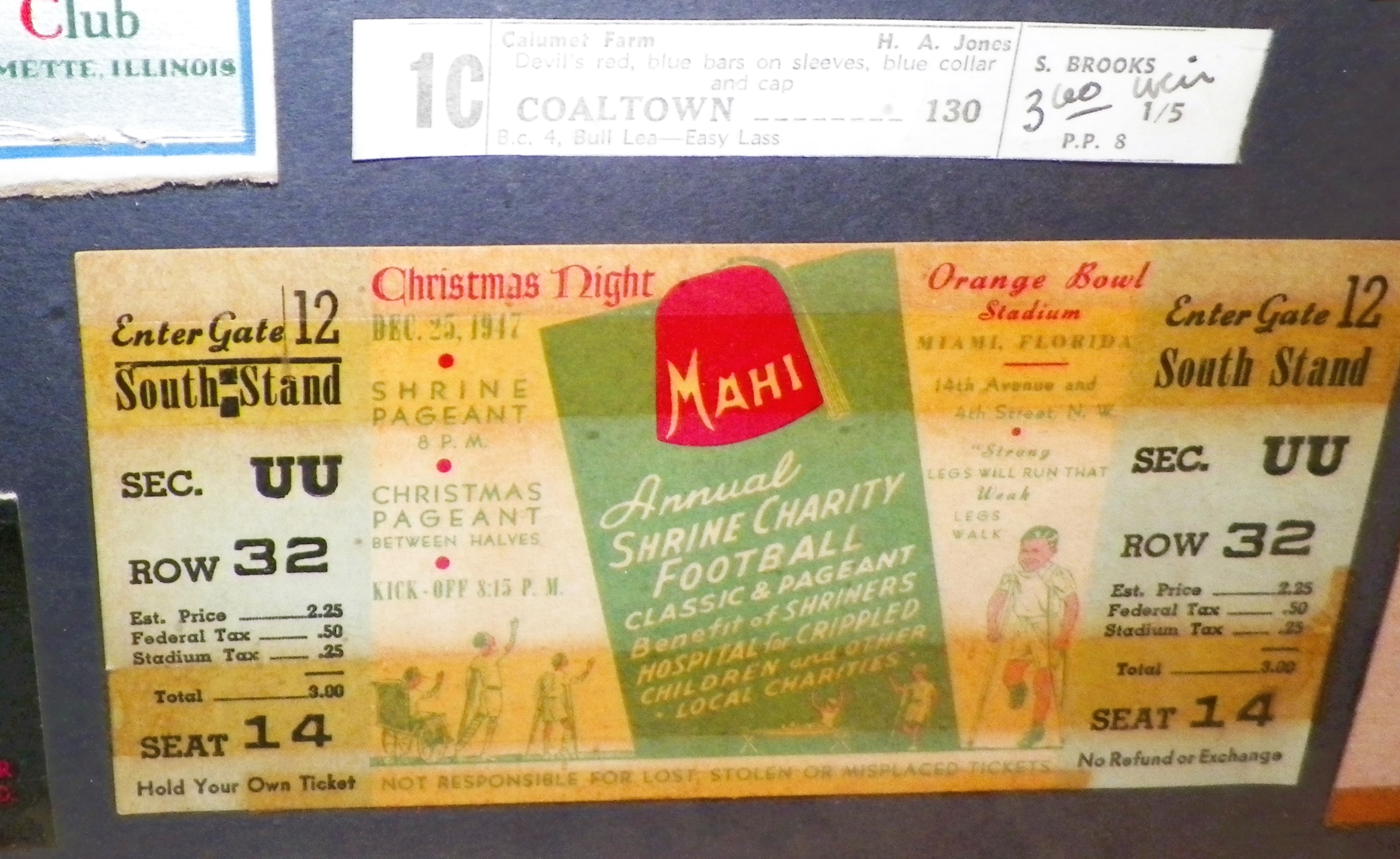 SPORT TICKET STUBS FRAMED B  3AAAA.JPG