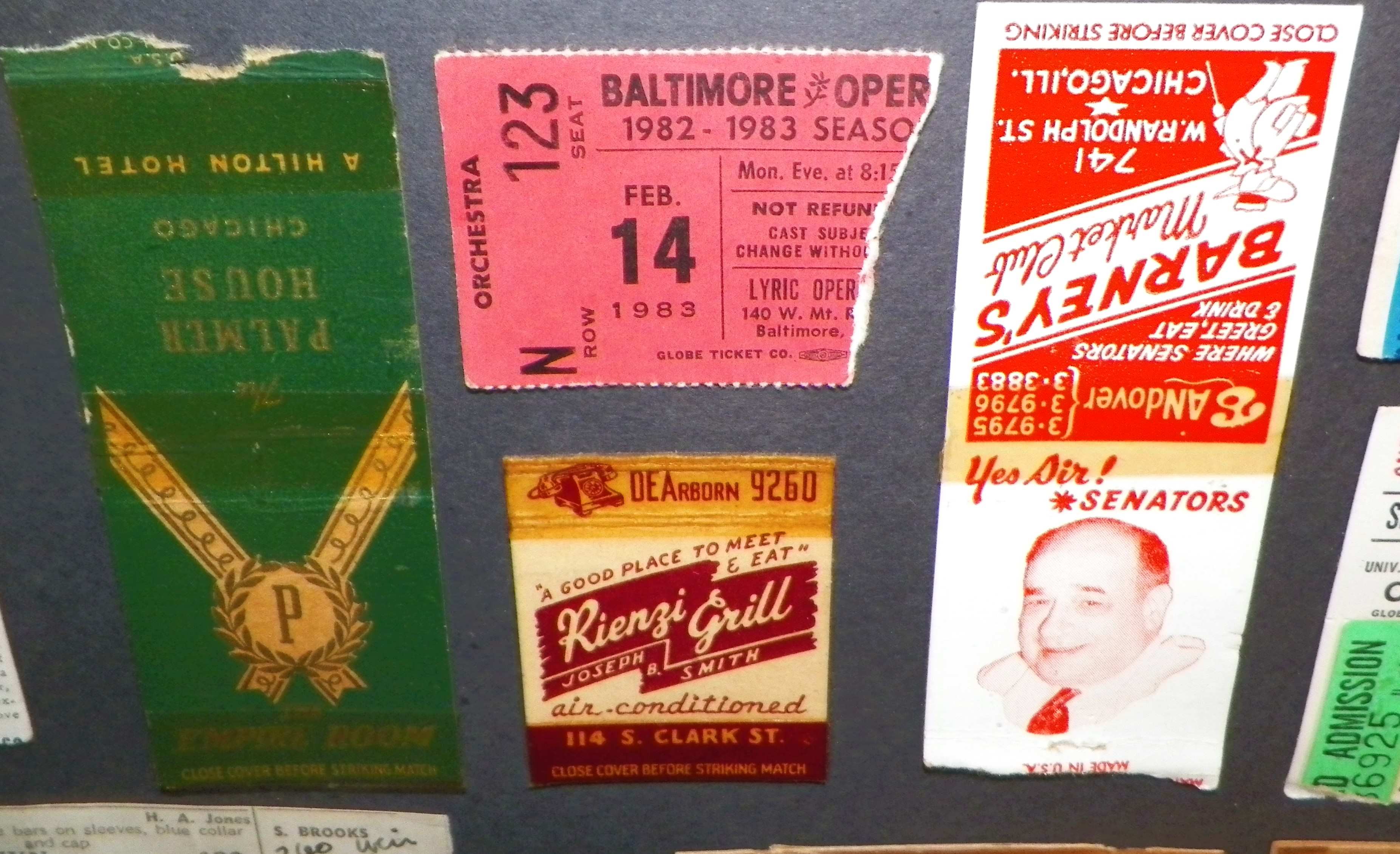 Thrift Find ticket stubs! '37 & '38 World Series, '41 Joe Louis Fight