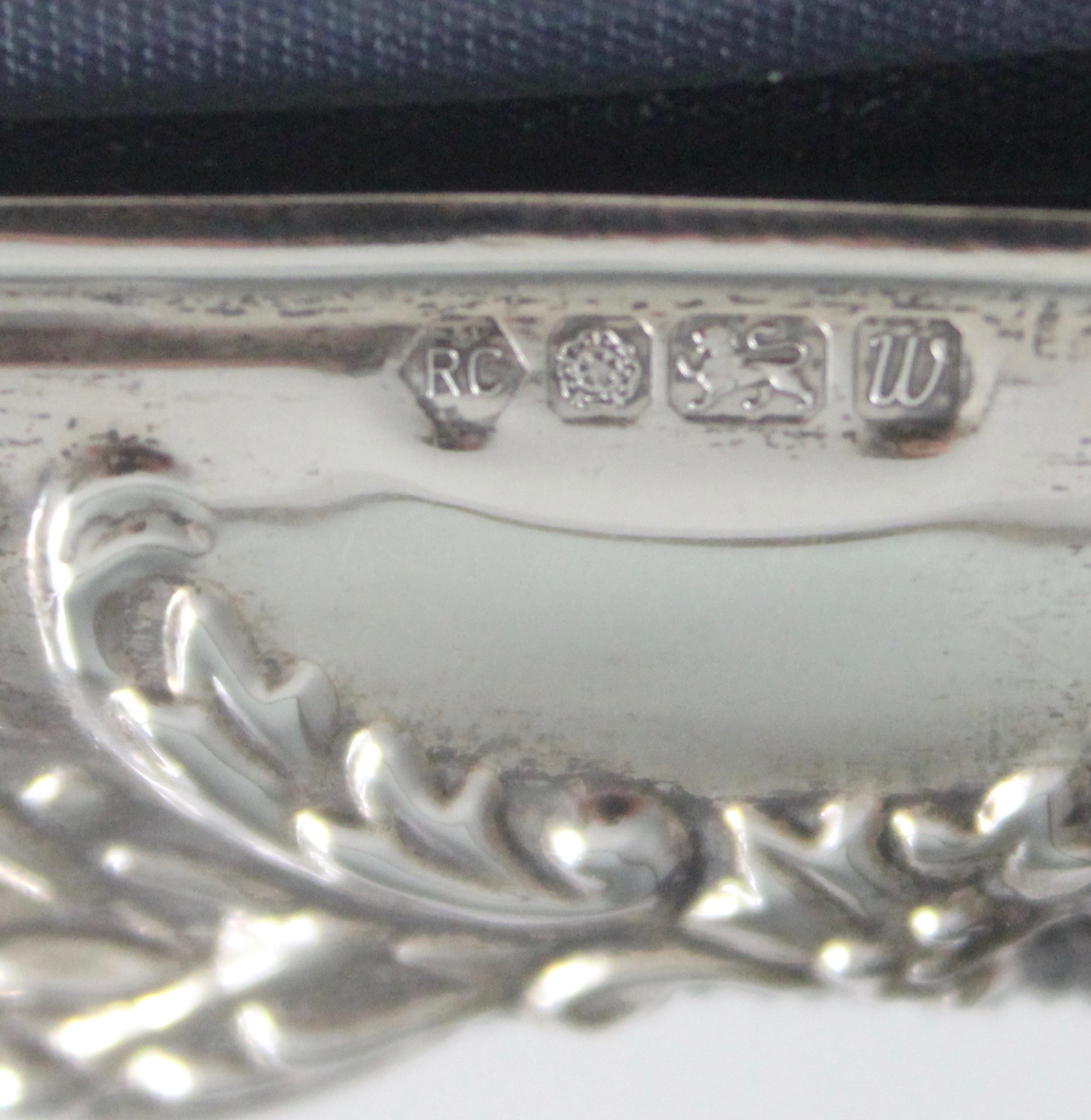 ID Sterling Silver Maker Marks on Antique Picture Frame? Antiques Board