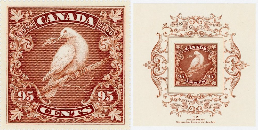 Stamps Canada Millenium 1999 2000 Tin Box Gift Set -i.jpg