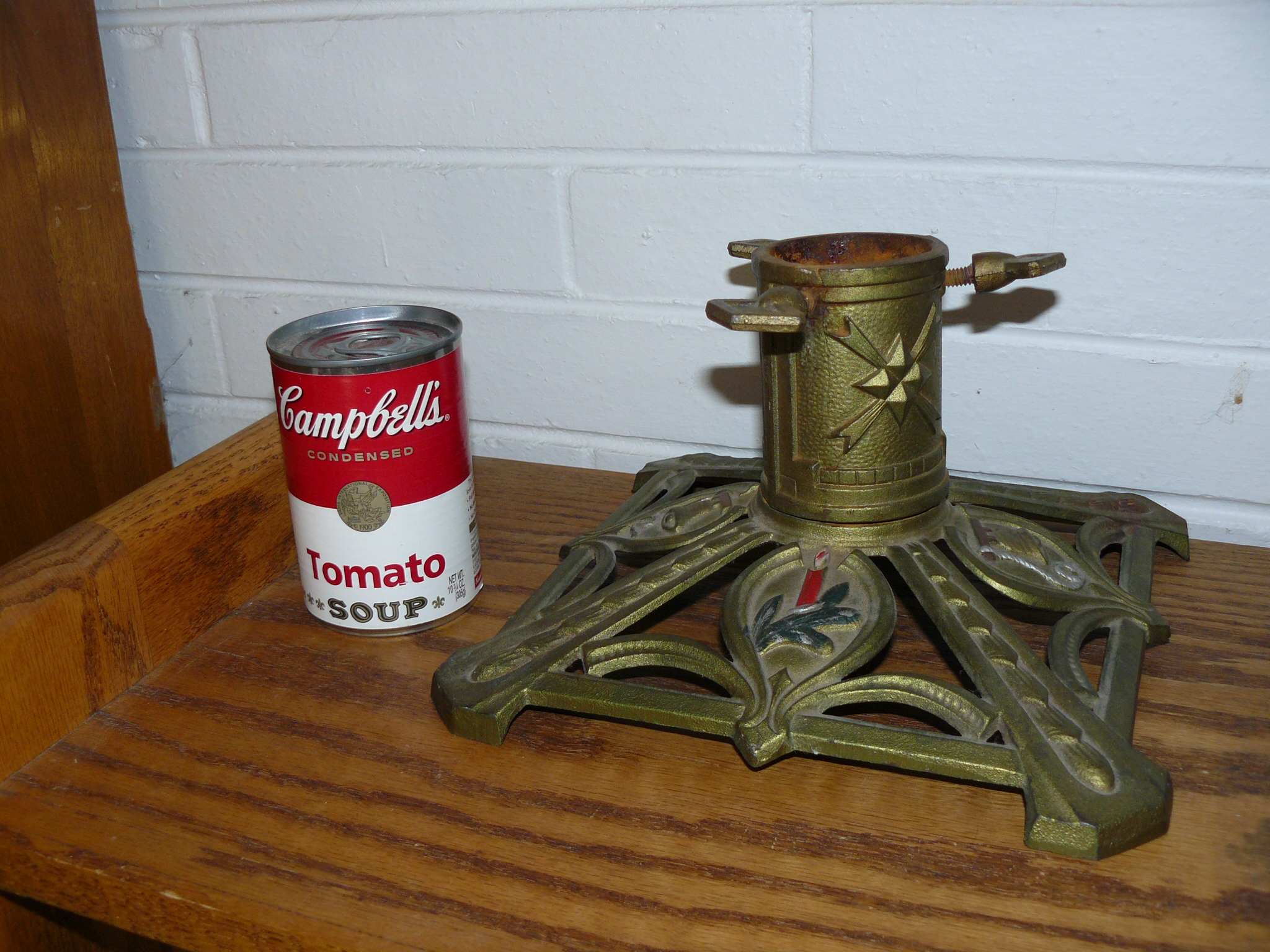 Antique or vintage metal Christmas tree stand Antiques Board