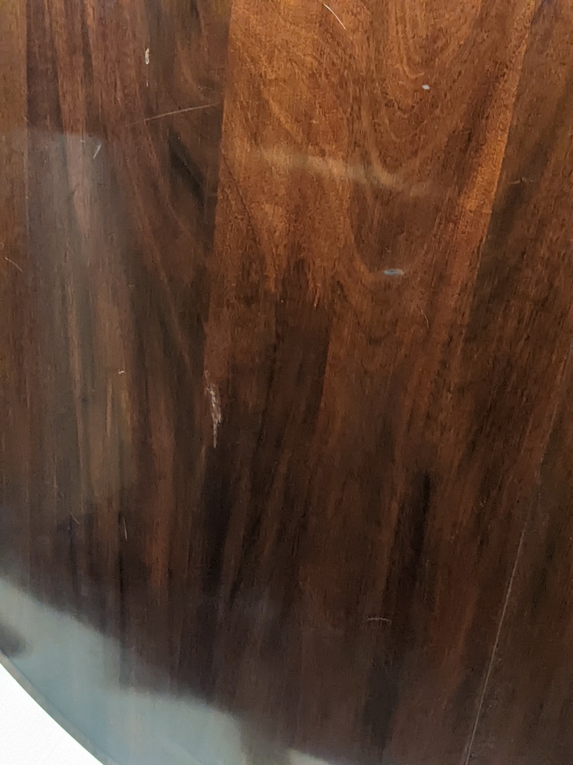 Repair acrylic table top Antiques Board