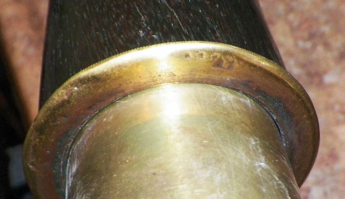 TELESCOPE BRASS & LEATHER 1 DRAW 4AAA.JPG