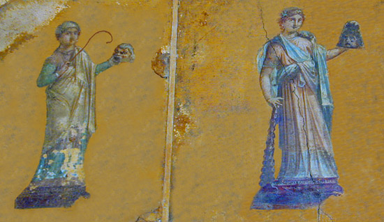 Thalia and Melpomene Pompeii.jpg