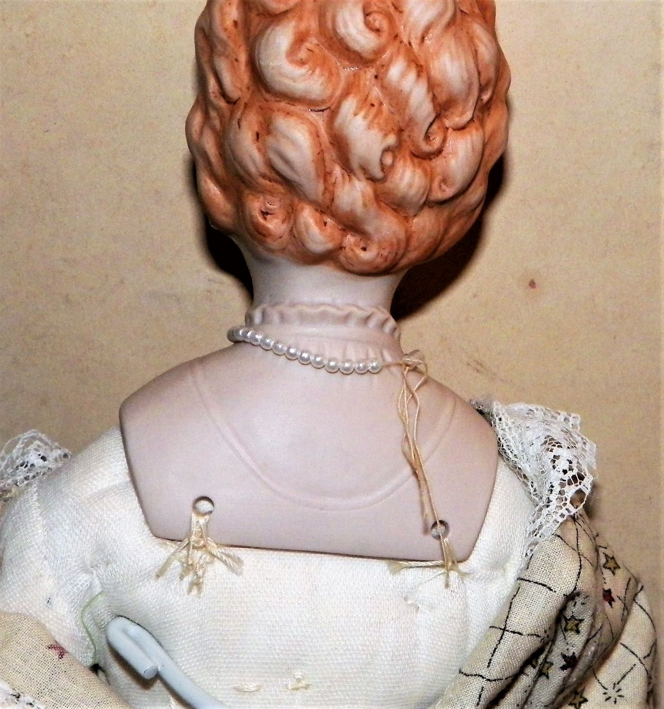 TOY DOLL ANTIQUE CLEAR 2 TALL DOLLS 7AA.JPG