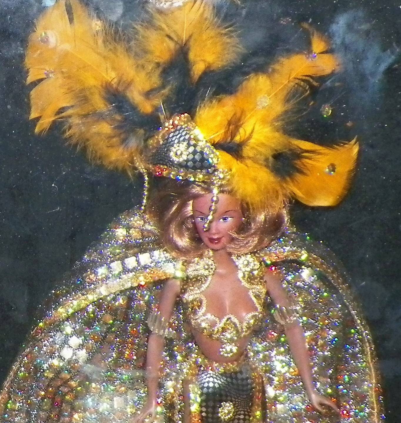 toy doll BARBIE BLACK 2AAZZ.JPG